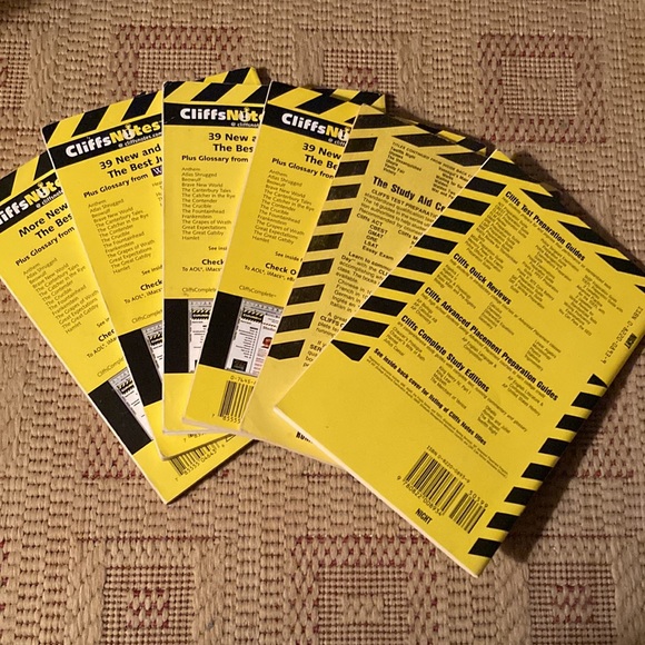 Cliff Notes - High School Study Pack - Picture 9 of 11